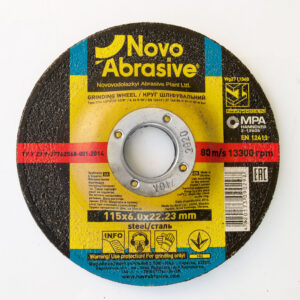 Novo Abrasive 4.5" x 1/4" Grinding Wheel