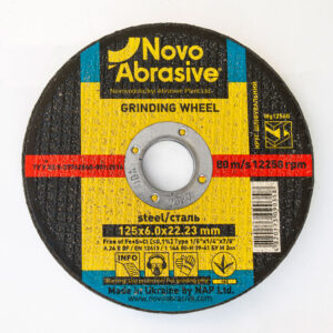Novo Abrasive 5" x 1/4" Grinding Wheel